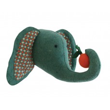 Green Elephant Wall Mount Green Elephant Wall Mount